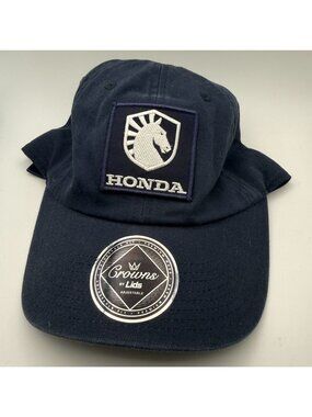 Honda Logo Dark Blue Crowns Lids Swap Promotional Cap w/ Patch